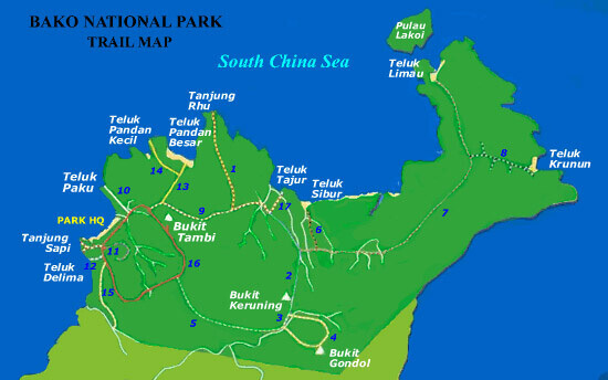 5 Taman Negara Di Kuching Yang Anda Boleh Lawati