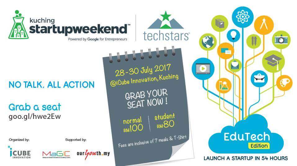 Bina Perniagaan Berasaskan Edutech Di Startup Weekend Edutech Kuching
