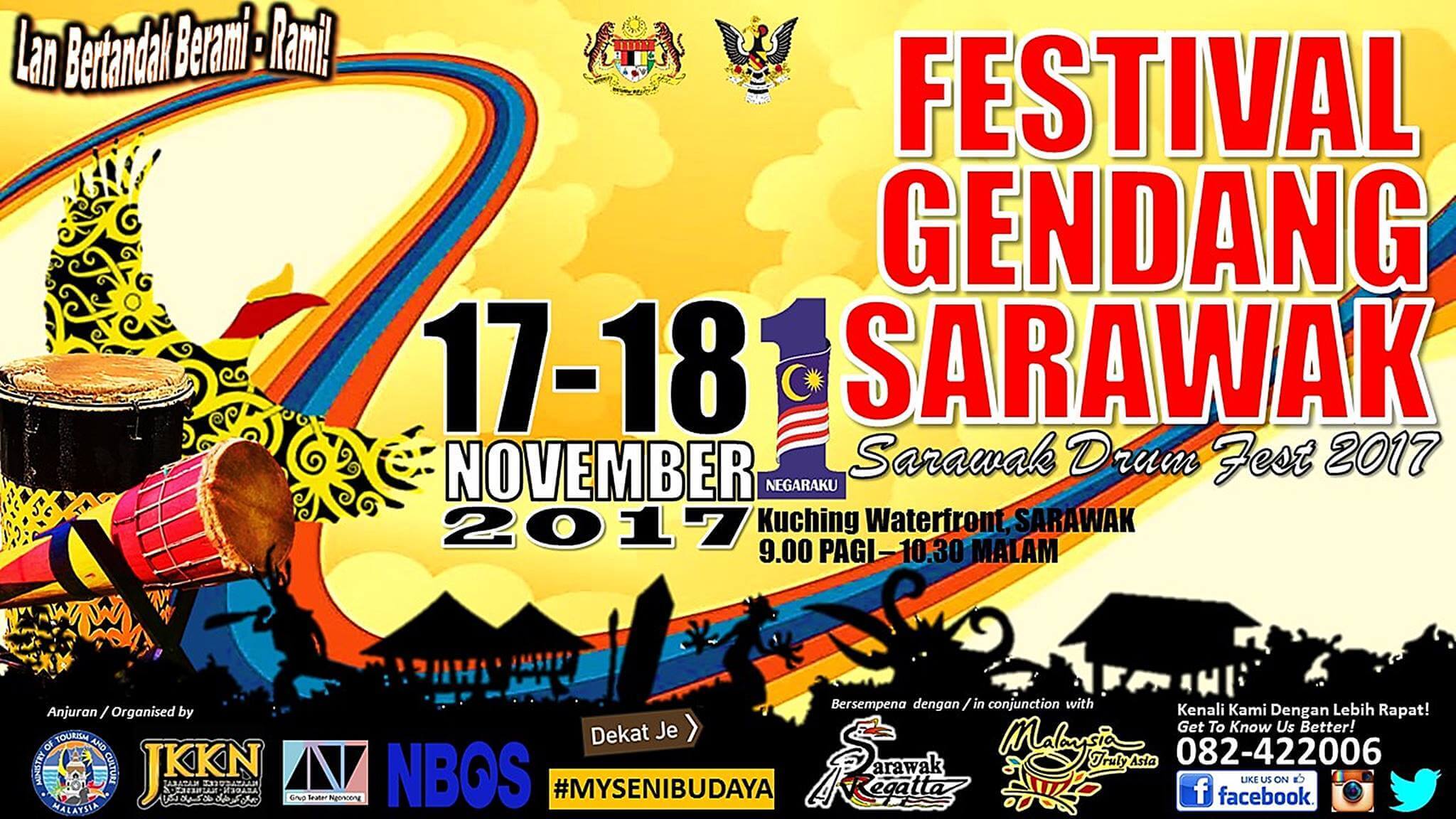 5 Event Menarik Di Kuching Sepanjang Hujung Minggu Ini