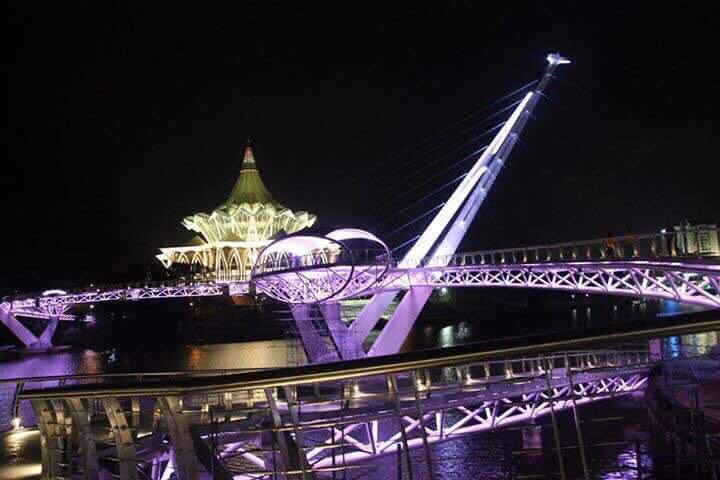 Golden Bridge Kuching Akan Dirasmikan Pada 11 November ini