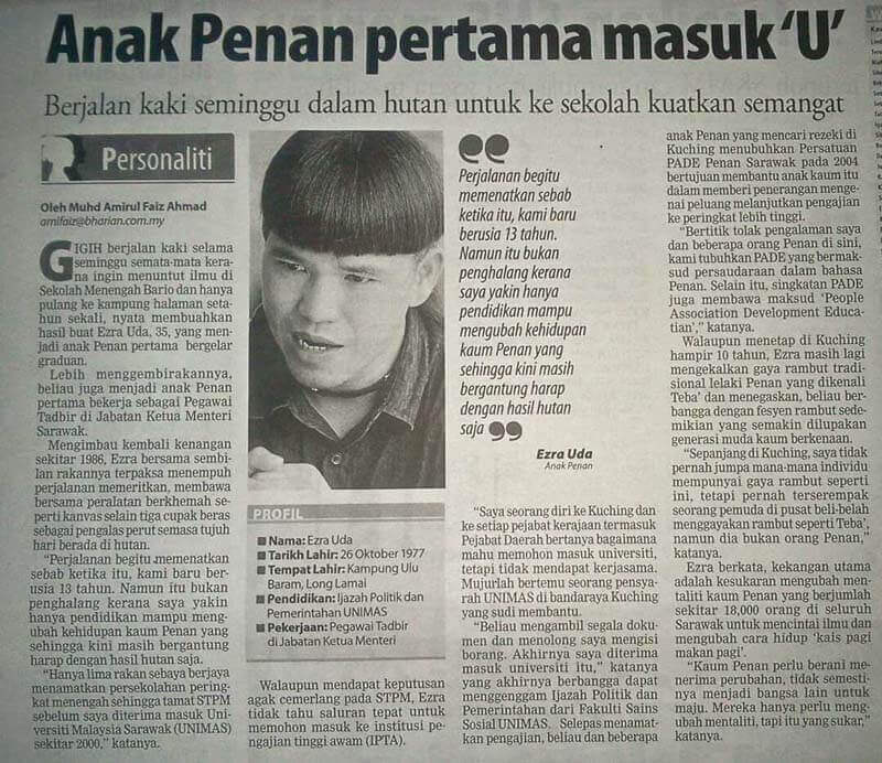 Dari Pedalaman Sarawak ke Belanda, Beg Tangan Buatan Kaum Penan Ini Kini Semakin Dikenali Ramai