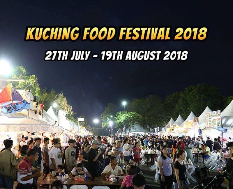 200 Gerai Makanan Menanti Anda Di Kuching Food Festival 2018