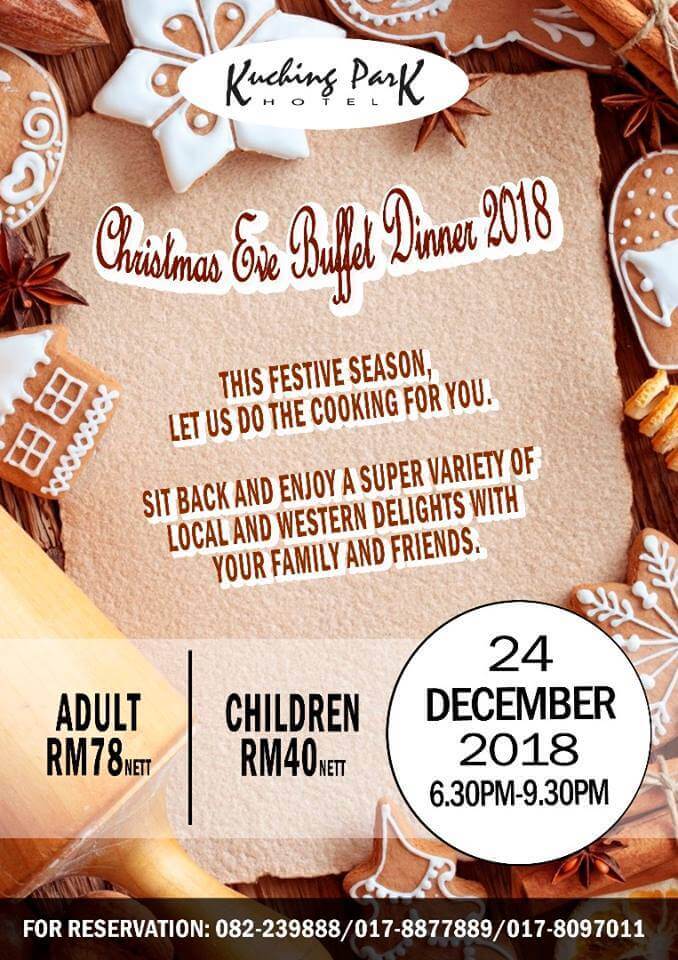 Senarai Harga Buffet Christmas Di Sekitar Kuching Untuk Tahun 2018
