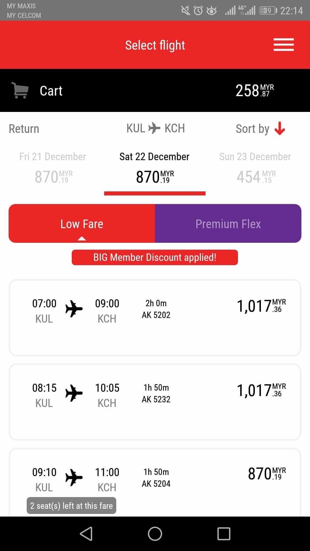 Ini Cara Untuk Dapatkan Tiket Murah Dari KL Ke Kuching Semasa Musim Perayaan