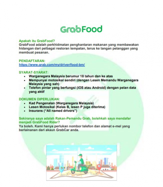 Grab Food Dijangka Mula Beroperasi Bermula 22 April Di Kuching!