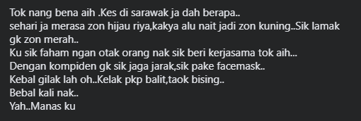 Warga Kuching Terlalu Sambil lewa, Teguran Lelaki Ini Sangat On Point