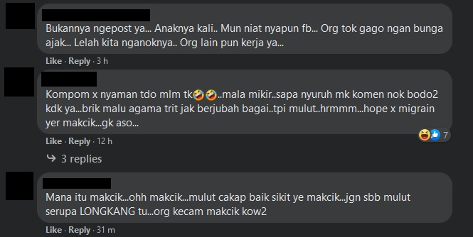 Tular Komen Kecam Pengacara Dari Sabah Sarawak, Netizen Sekolahkan Makcik Rasis