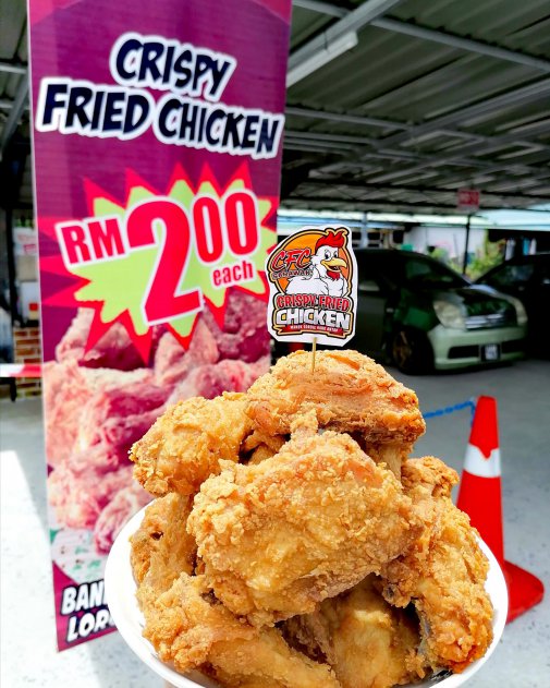 4 Ayam Goreng Crispy RM2 Power Di Kuching Part 2