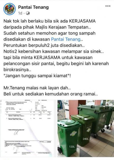 Pemilik Camping Di Lundu Berang Tak Dapat Tong Sampah, Sekali Kena ‘Sound’ Majlis Daerah